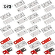 Cabinet Door Magnets 15 Pack Ultra Thin Magnetic Door Catch Drawer Magnet Cabinet Closure for Kitchen Door Closure Magnetic Latch Closer Cupboard Closet
