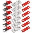 Door 6 Pack Ultra Thin Door Catch Stainless Steel Drawer Catch