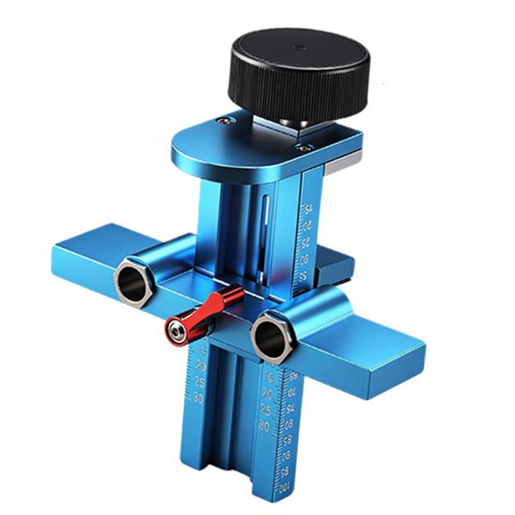 Cabinet Door Mounting with Support Arm Clamp Metal Hand Tool Installing Cabinet Door Mounting Clamp Positioning Tool