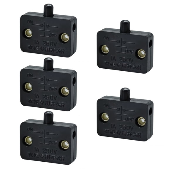 Cabinet Door Open Contact Switches Closet Automation Wardrobe Push Switches Wardrobe Door Contact Switches for Closets