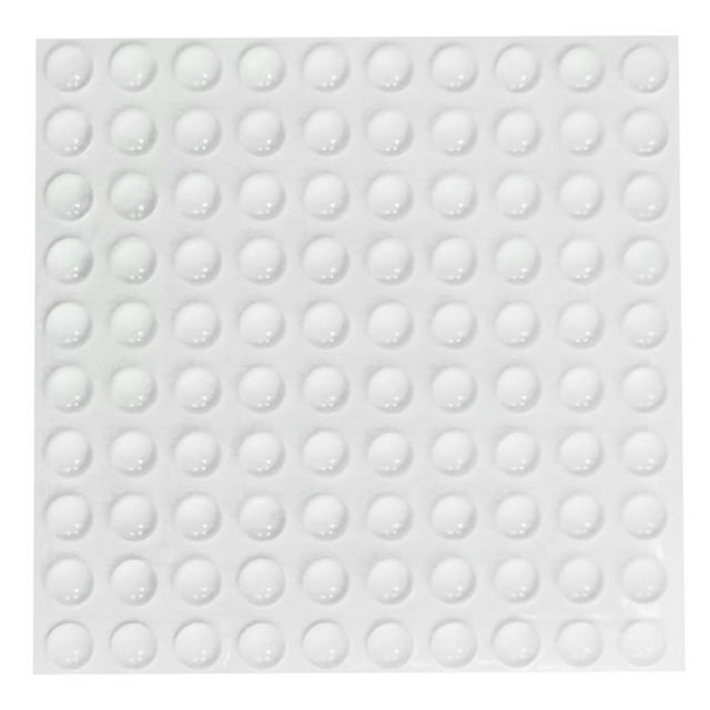 Door Rubber 100 Pcs Self Adhesive Sound Clear Bumper Pads For