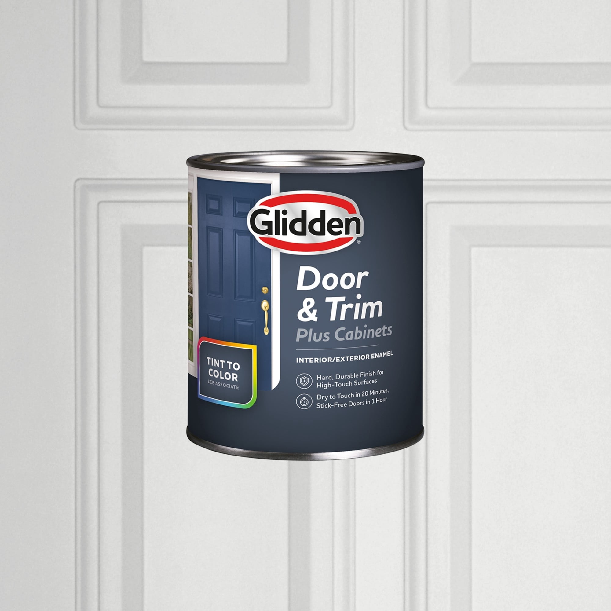 Glidden Cabinet Door and Trim Satin Paint, Aria, 1 Quart