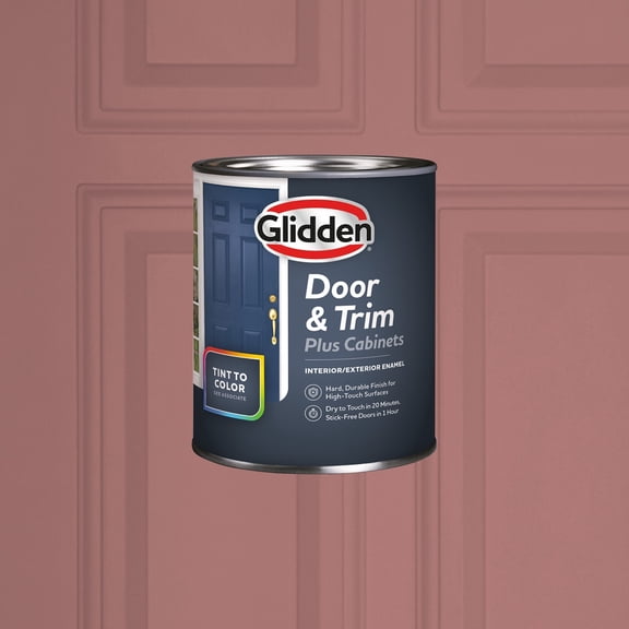 Glidden Cabinet Door and Trim Satin Paint, Cinnamon Diamonds, 1 Quart
