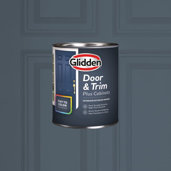 Glidden Cabinet Door and Trim Satin Paint, Goblin, 1 Quart