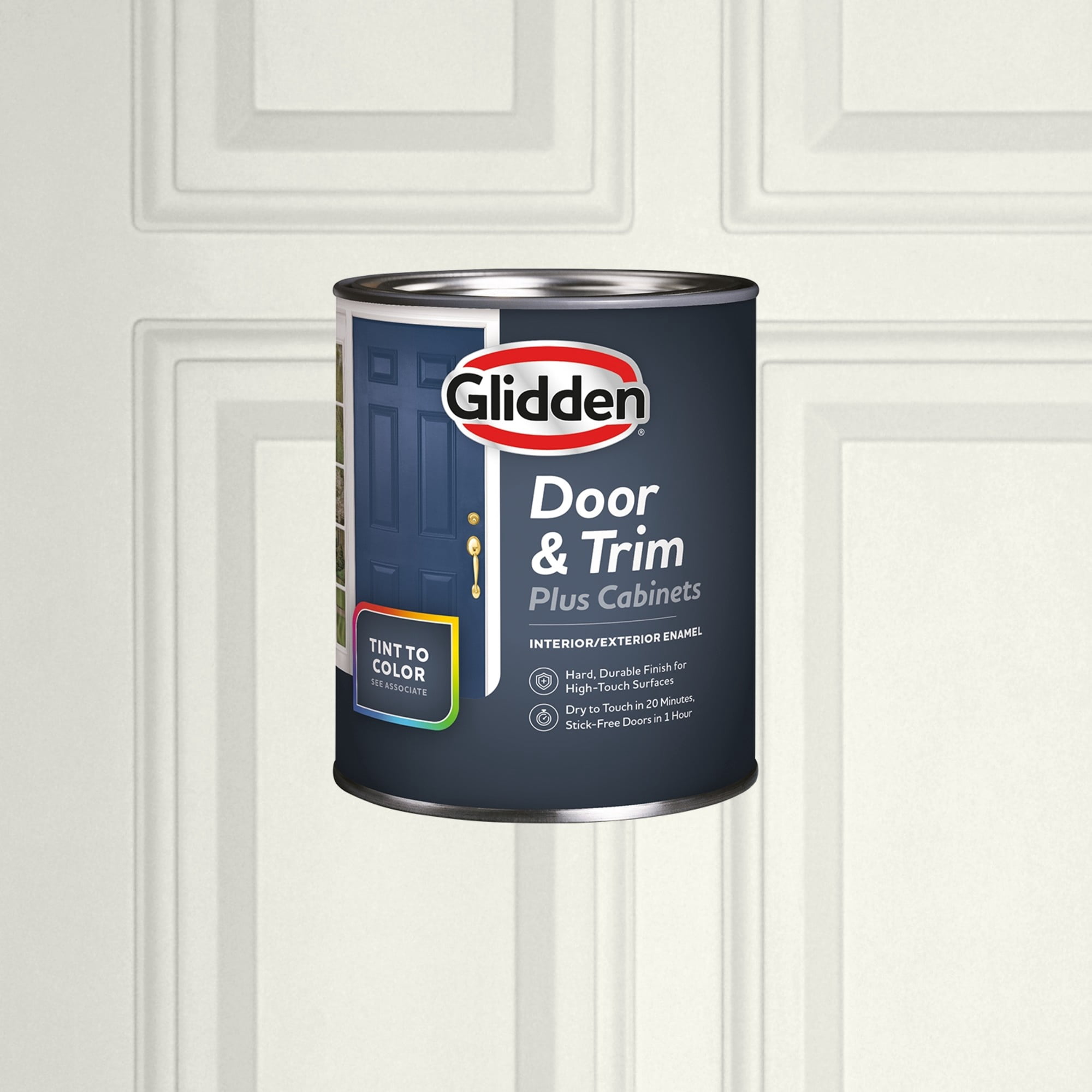Glidden Cabinet Door and Trim Satin Paint, Gypsum, 1 Quart