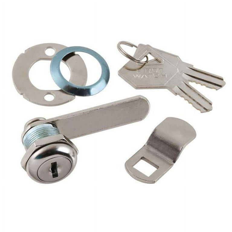 5/8 in. Chrome Cabinet and Drawer Utility Cam Lock 5/8 in. Chrome Cabinet and Drawer Utility Cam Lock