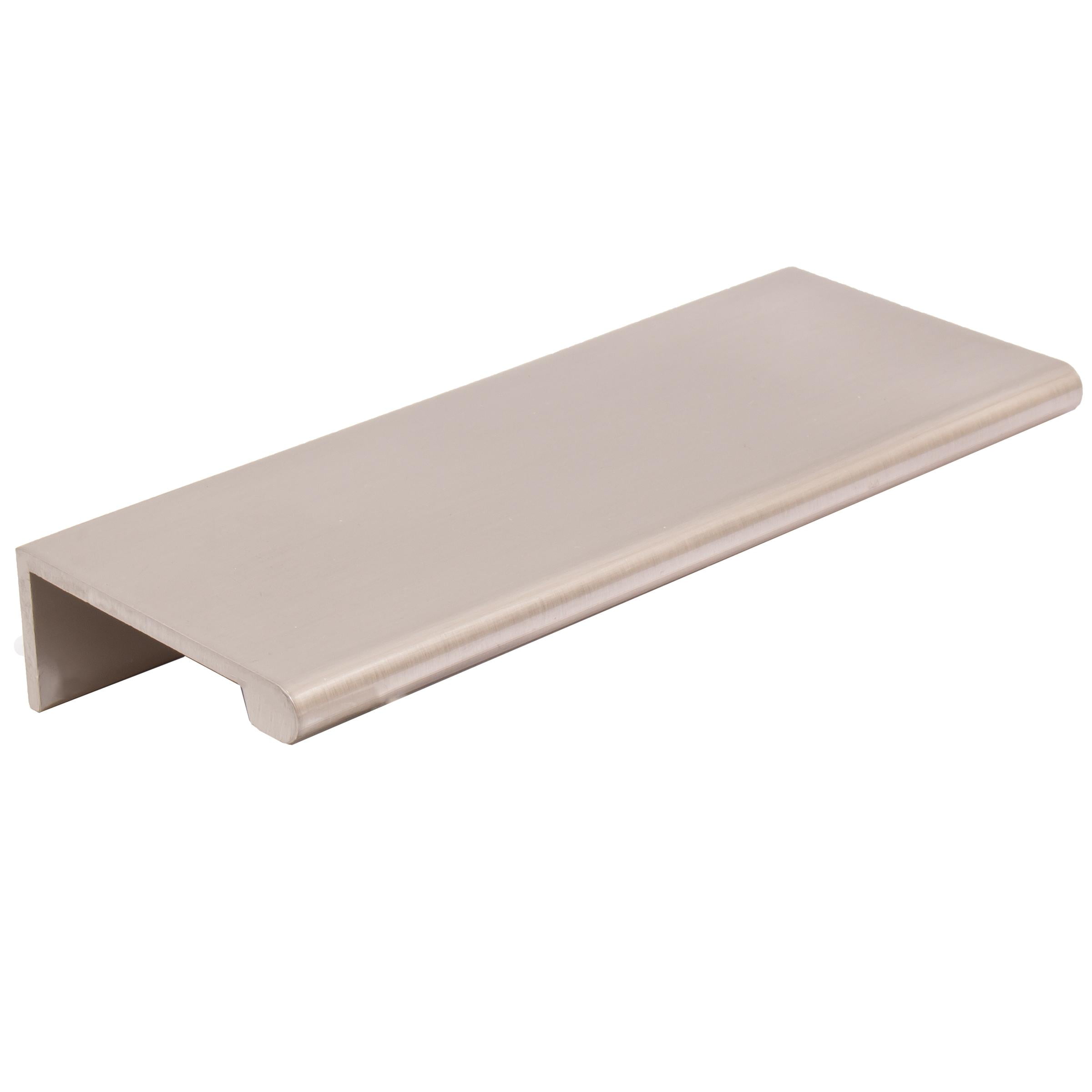 Satin Nickel 4-1/4" Finger Pull with Mounting Hardware