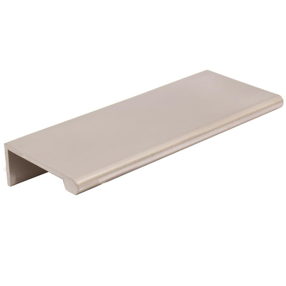 Cabinet Edge Pull, 2 Inches, 4-1/4" Overall Length, Satin Nickel by Stone Harbor Hardware