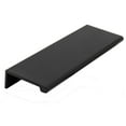 thumbnail image 1 of Cabinet Edge Pull, 3 Inches, 5-1/4" Overall Length, Matte Black by Stone Harbor Hardware, 1 of 1