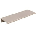 thumbnail image 1 of Cabinet Edge Pull, 3 Inches, 5-1/4" Overall Length, Satin Nickel by Stone Harbor Hardware, 1 of 1