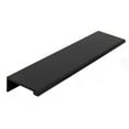 thumbnail image 1 of Cabinet Edge Pull, 4 Inches, 7-1/4" Overall Length, Matte Black by Stone Harbor Hardware, 1 of 1