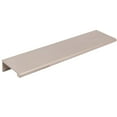 thumbnail image 1 of Cabinet Edge Pull, 4 Inches, 7-1/4" Overall Length, Satin Nickel by Stone Harbor Hardware, 1 of 1