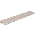 thumbnail image 1 of Cabinet Edge Pull, 6 Inches, 9-1/4" Overall Length, Satin Nickel by Stone Harbor Hardware, 1 of 1