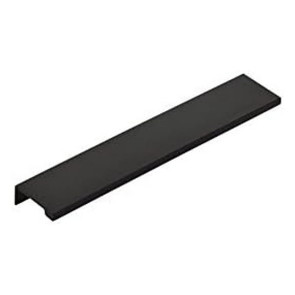 Cabinet Edge Pulls 8 Inch Center - Flat Black - 87130US19 - Kitchen Cabinet Hardware - Drawer Pulls - Furniture Handles - 7 Sizes & 6 Finishes Available