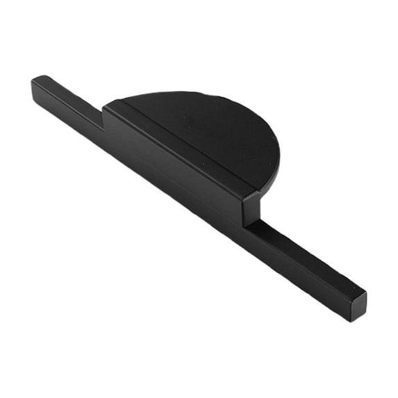 Cabinet Handles Half Moon Door Pulls and Knobs,Modern Brushed Semi-Circular Cabinet Pulls, Extra Long Aluminum Handles for Drawer, Wardrobe, Kitchen Cupboard, and Door Pull, 1Pack