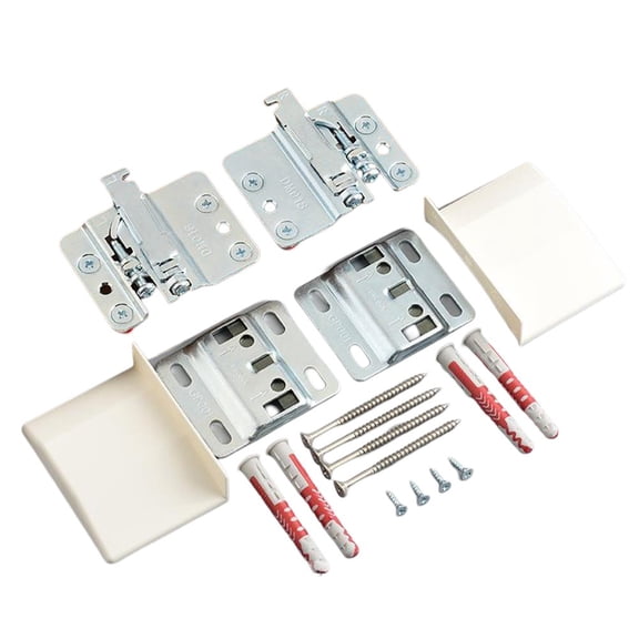 Cabinet Hanging Bracket Set Adjustable Cabinet Suspension Brackets 150kg Load