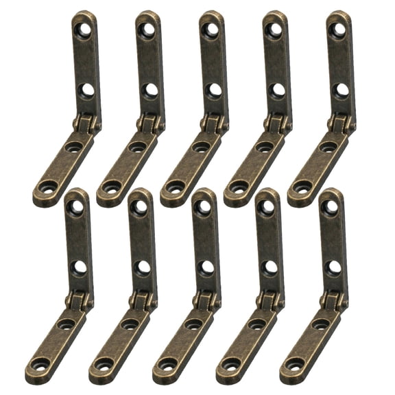 Cabinet Hinge Hinge Zinc Alloy Hinge Furniture Hinge 10Pcs Easy Installation Retro Save Effort Wide Application