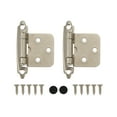 Hinge, Satin Nickel, 2 Pack