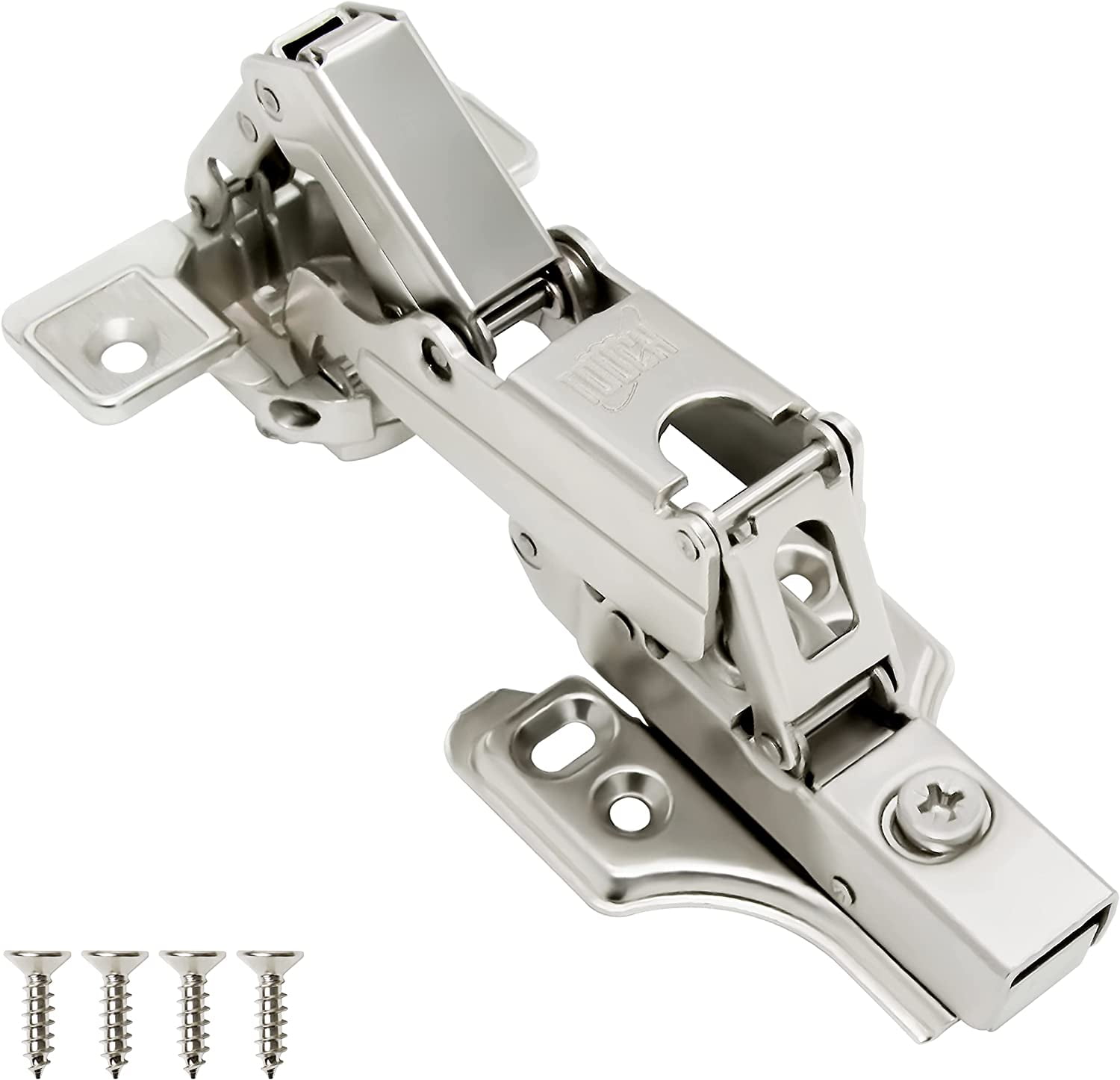 Hinges (1 Pair, 2 PCS) Frameless 165 Degree 3/8" Inch Half