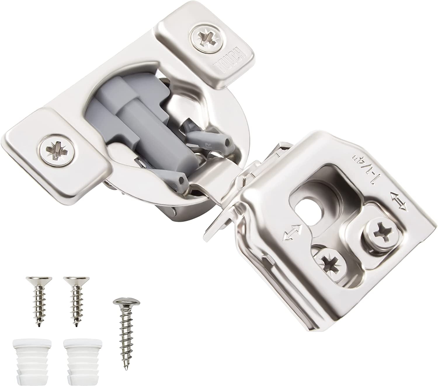 Hinges (20 Pairs, 40 PCS) Face Frame Cupboard Door Soft Close