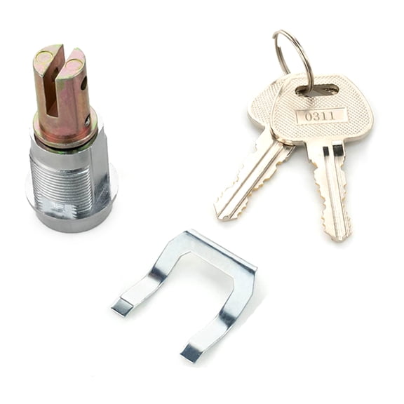 Cabinet Insert Linkage Tool Box Lock with Keys 180 Rotation Unlocking Drawer Lock Portable File Cabinet Lock Enduring