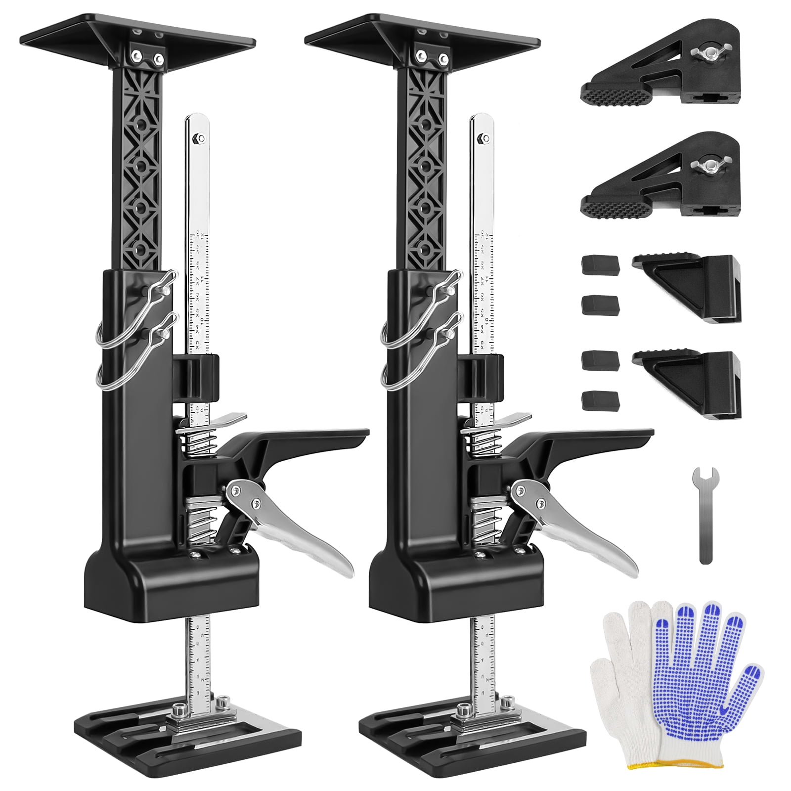 Cabinet Jacks 2 Pack, Cabinet Jacks for Installing Cabinets, Hand ...