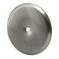 thumbnail image 1 of Cabinet Knob Backplate, 2-13/16 in. Outside Diameter, Stamped Steel, Satin Nickel, 1 of 2