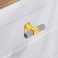 thumbnail image 1 of Cabinet Knobs and Pulls - Dresser Handles, Square T-Bar Drawer Hardware, Kitchen & Bathroom Cupboard Pulls, Modern Home Furniture Upgrade, 1 of 3