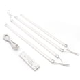 thumbnail image 1 of Under Cabinet Lighting Kit Plug in, 4Pcs (16.5 inch/420mm) Wired Dimmable Ultra-Thin LED Lights with Touch Control, Super Bright for Kitchen Counter Closet Shelf Lights(Warm White 3000K), 1 of 6