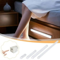 Under Cabinet Lights 11.81" LED Closet Light Wireless Rechargeable Battery Operated Motion Sensor Lighting 2 Mode Indoor Under Counter Magnetic Lights for Kitchen Bedroom, Wardrobe, Hallway