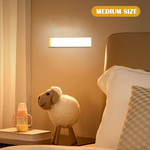 Under Cabinet Lights with Hand Wave, Under Counter Lighting Natural White,Dimmable,Plug and Play,LED Lights for Kitchen Cabinet, Cupboard, Closet, Desk