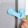 thumbnail image 1 of Cabinet Locks Adhesive Baby Proofing Latches Multi-Purpose Safety Lock For Cabinets Drawers Doors Easy For Parents To Operate Secure For Kids Adjustable Strap No, 1 of 4