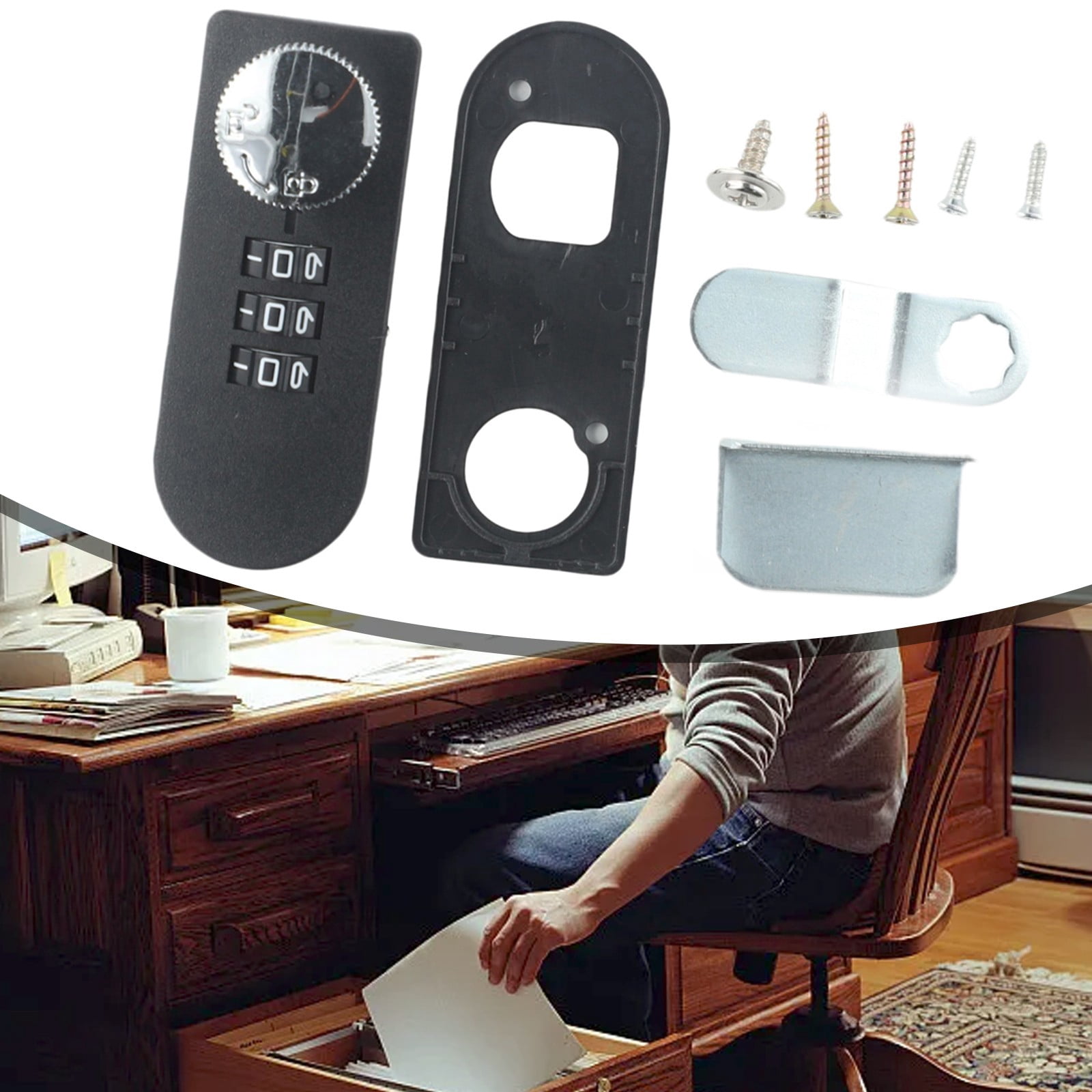 Cabinet Locks Drawer Lock Office Cabinet Lock Double Open Locker ...
