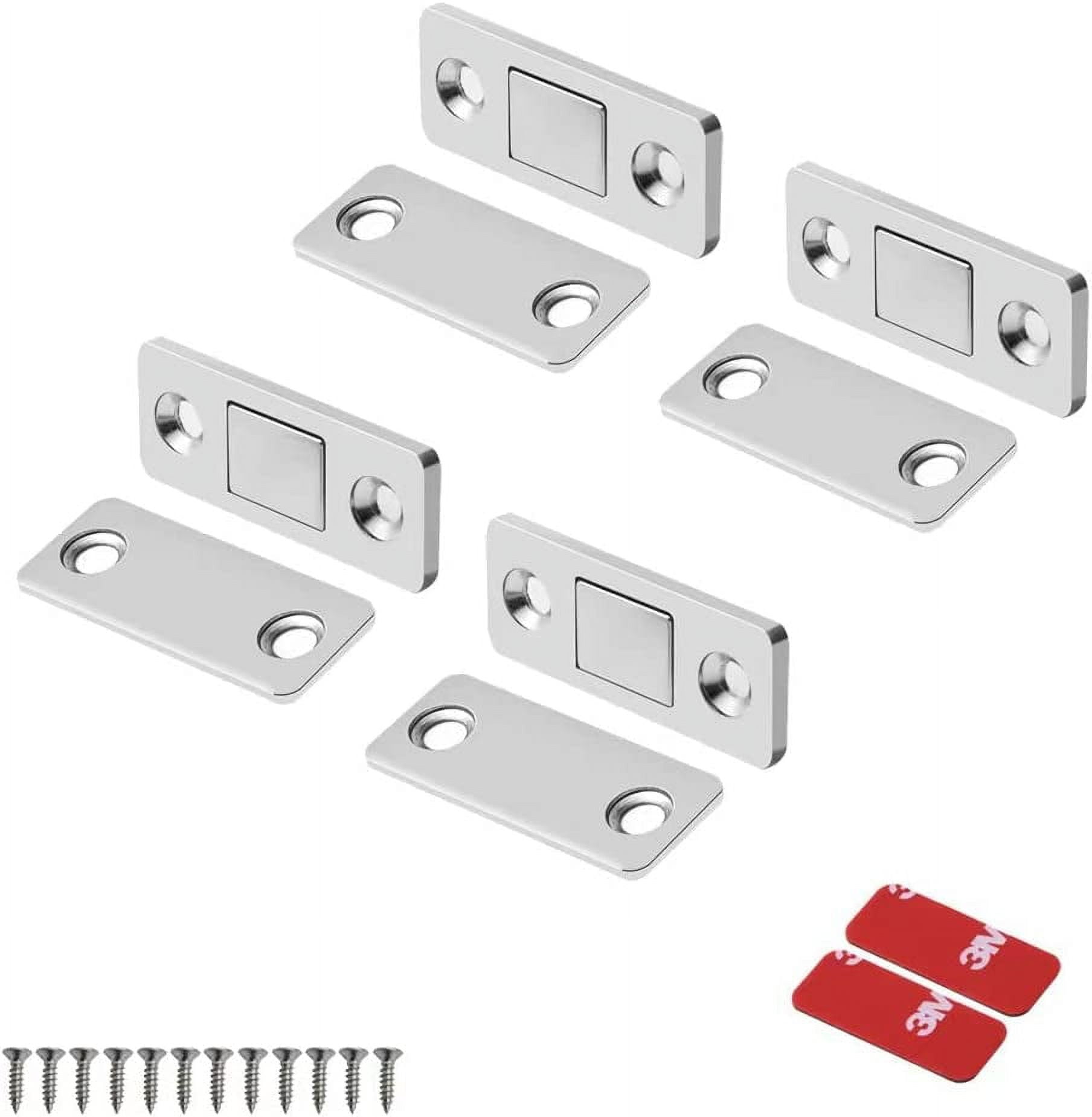 Cabinet Magnetic Catch 4 Pack Ultra Thin Cabinet Door Magnetic Catch ...
