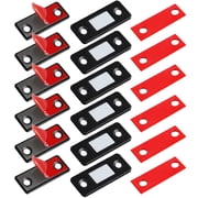 Cabinet Magnetic Catch Jiayi 6 Pack Ultra Thin Cabinet Door Magnets Stick on Drawer Magnets Cabinet Latch Magnetic Closures for Cabinets Kitchen Closet Door Closing Magnetic Door Catch Closer