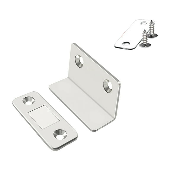 Cabinet Magnetic Catch,Ultra Thin Cabinet Door Magnetic Catch for Drawer Magnets Adhesive Cabinet Latch Magnetic Closures for Kitchen Closet Door Closing Magnetic Door Catch C