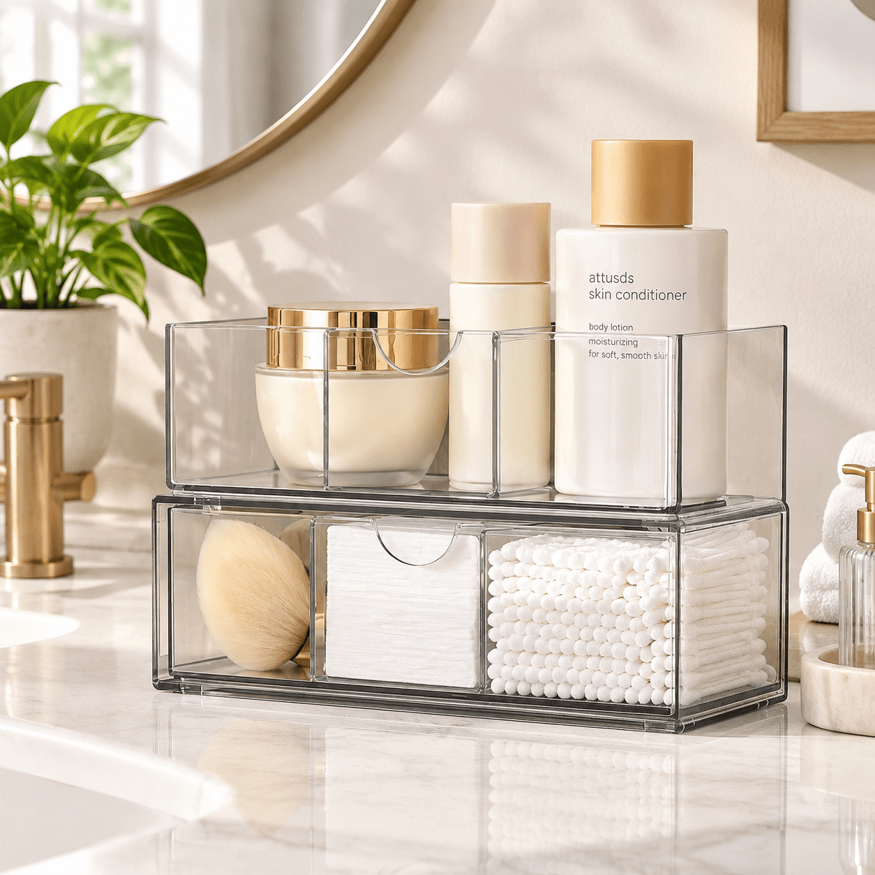 Container For Cabinet Cabinet Organizer 2 Pack Stackable Stordrawers - Walmart.com