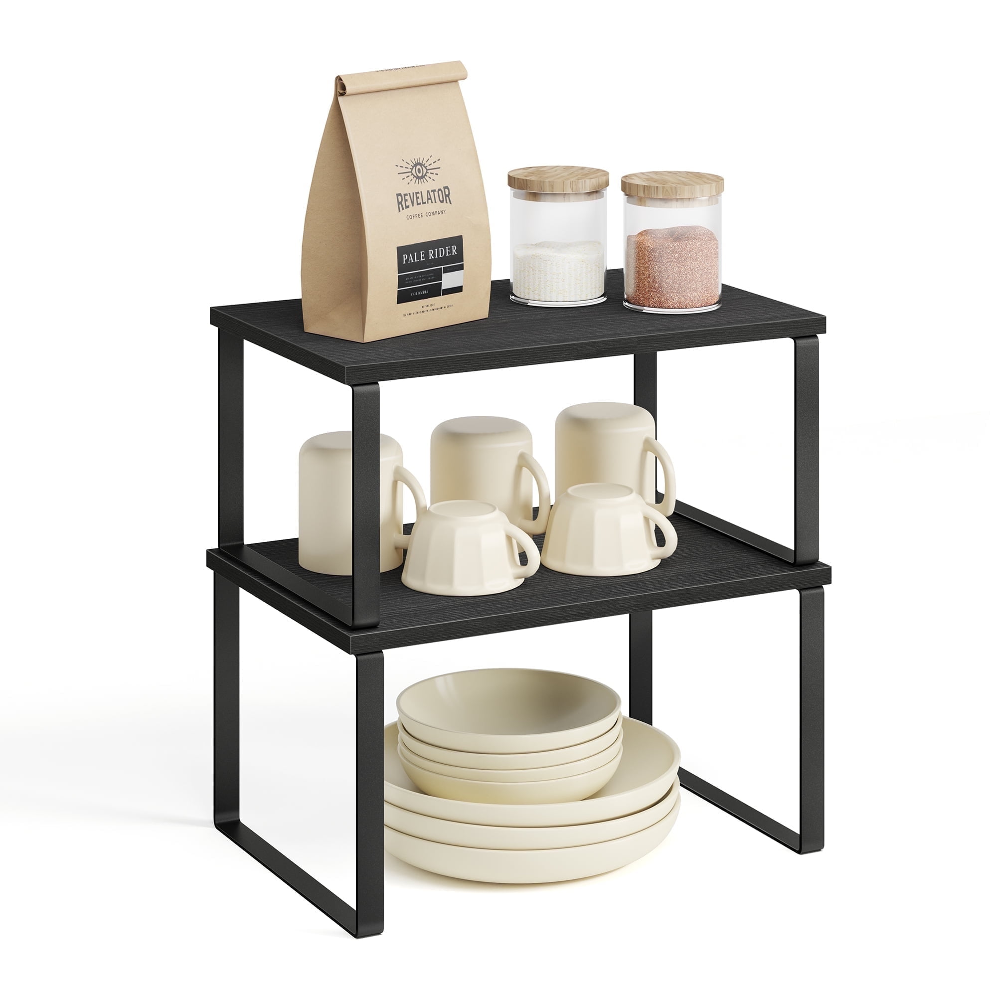 SONGMICS Cabinet Counter Shelves - Thumbnail 2