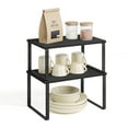 thumbnail image 1 of Cabinet Organizer Shelf, Set of 2 Kitchen Counter Shelves, Kitchen Storage, Spice Rack, 1 of 5