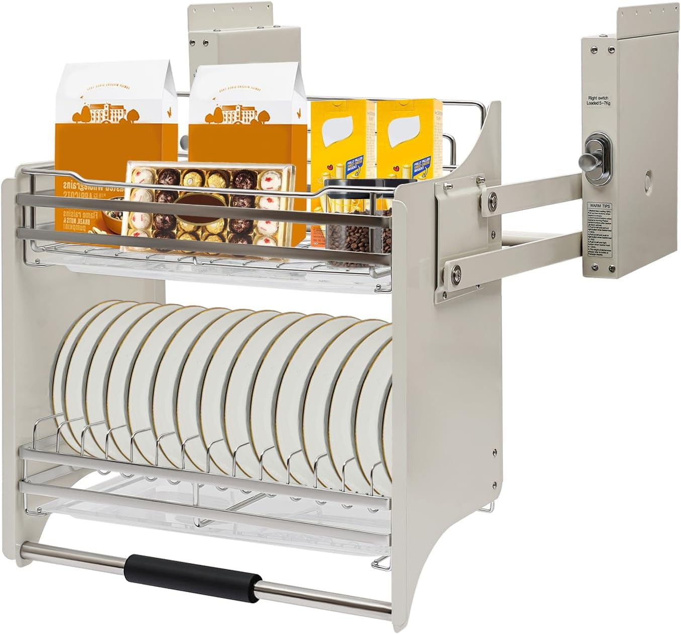 Pull Down Shelf 22/24Inch Pull Down Shelving System