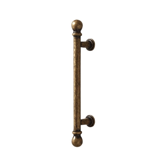 Cabinet Pull Verdsylv 10 Inch Antique Copper Cabinet Pull - Kitchen Cabinet Hardware Drawer Handle - Suitable for Dressers & Furniture - Elegant Rustic Design, Drawer Handle
