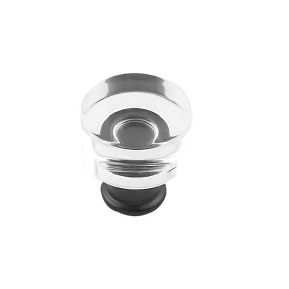 Cabinet Pulls Solid Knobs, Matte Black