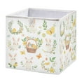 thumbnail image 1 of Cabinet Storage Basket 11.02x11.02x11.02 Inches Storage Box Foldable, Storable and Easy to Assemble ，Open Home Storage Bins ，Closet Storage Bins Easter Element, 1 of 8