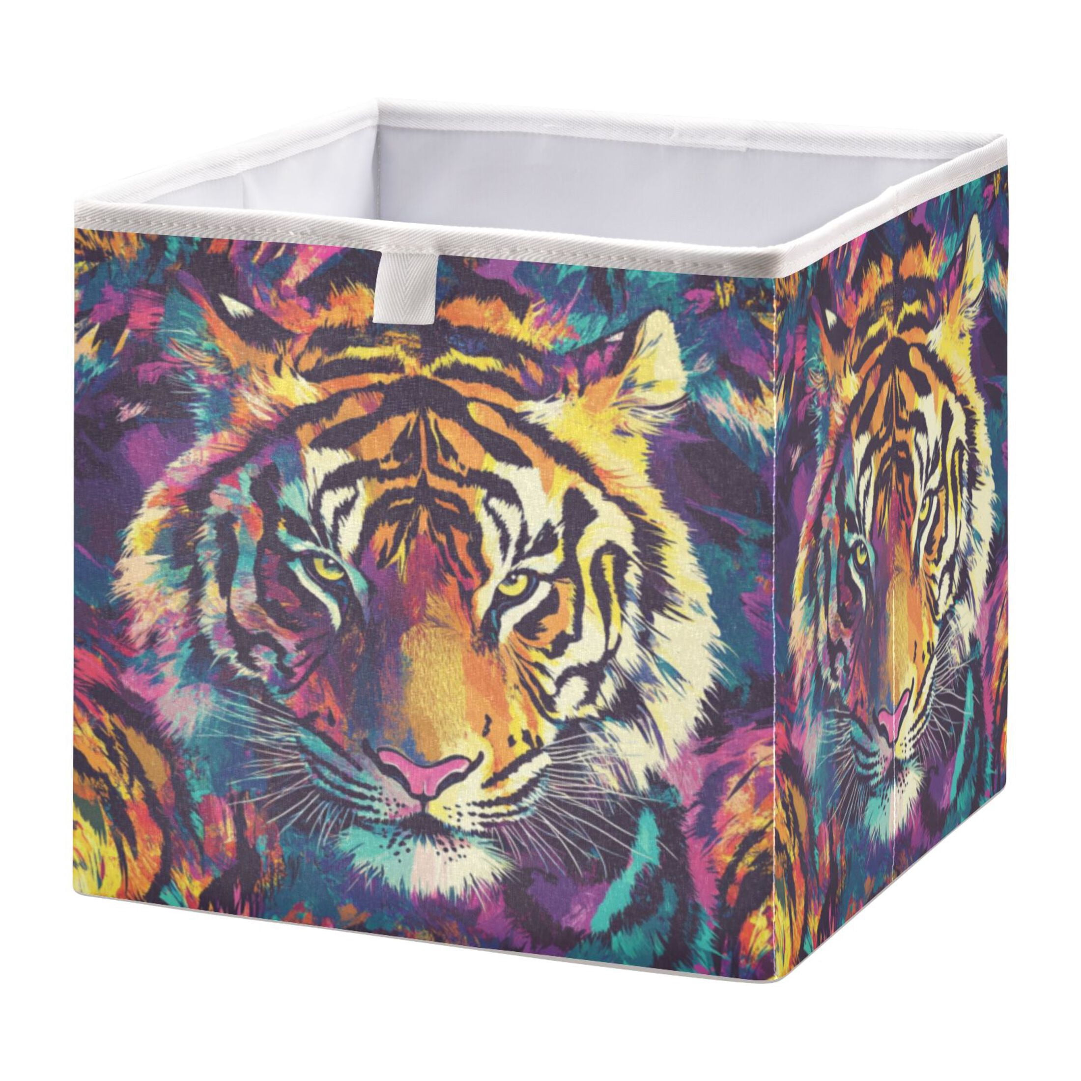 Cabinet Storage Basket 15.75x10.63x6.96 Inches Storage Box Foldable ...