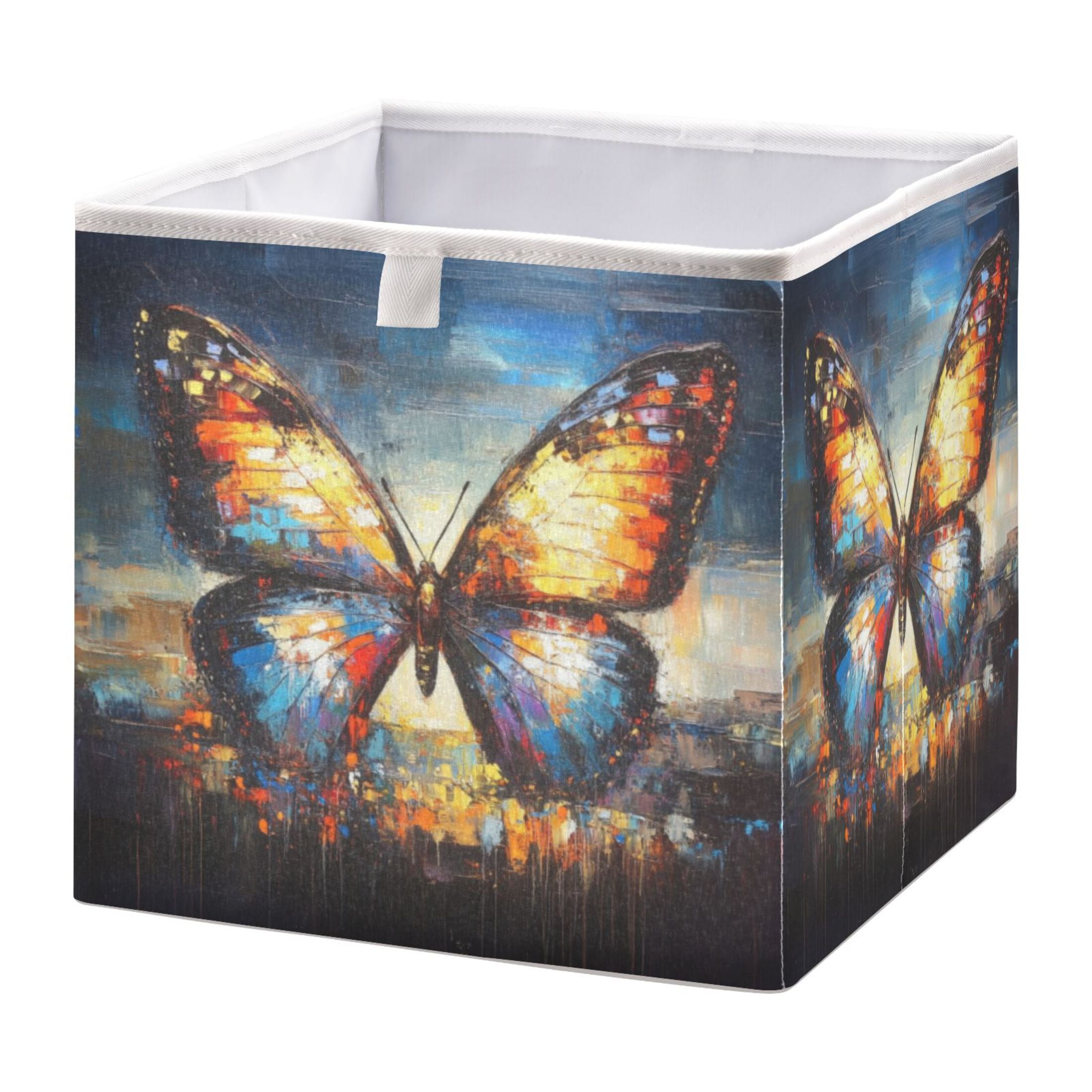 Cabinet Storage Basket 15.75x10.63x6.96 Inches Storage Box Foldable ...
