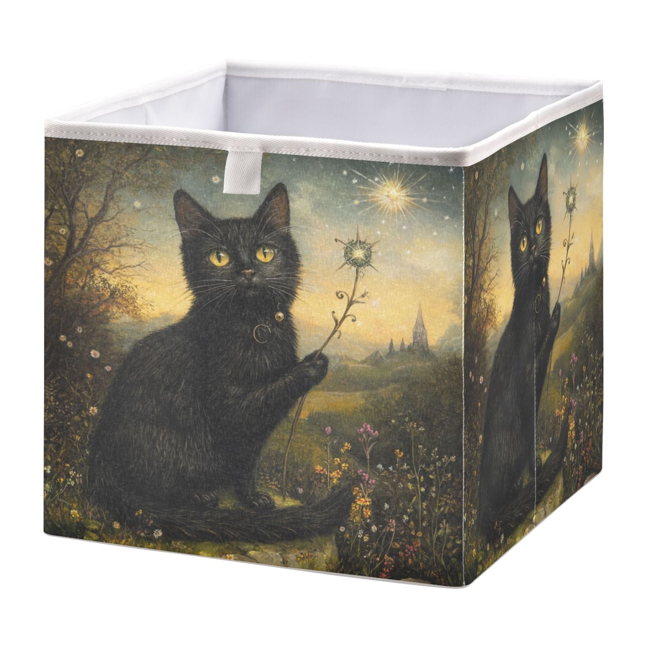 Cabinet Storage Basket 15.75x10.63x6.96 Inches Storage Box Foldable ...