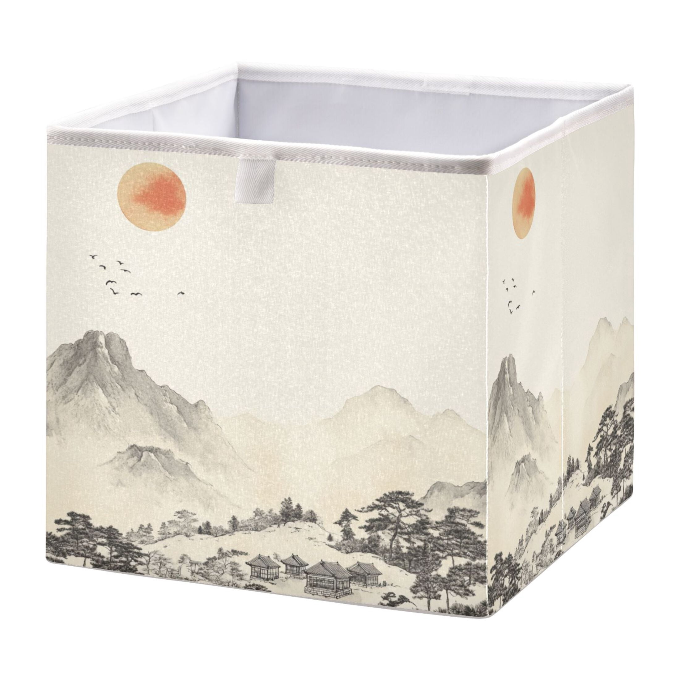 Cabinet Storage Basket 15.75x10.63x6.96 Inches Storage Box Foldable ...
