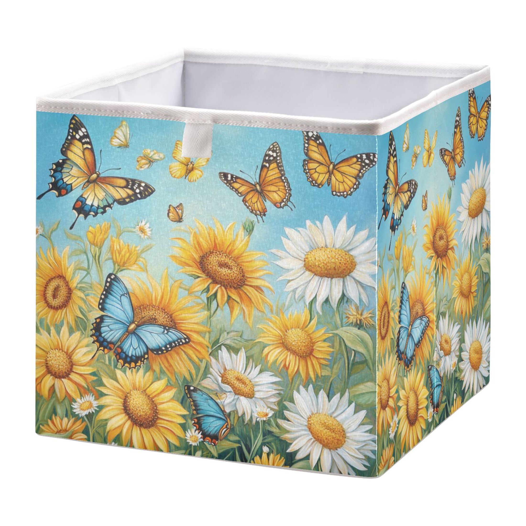 Cabinet Storage Basket 15.75x10.63x6.96 Inches Storage Box Foldable ...