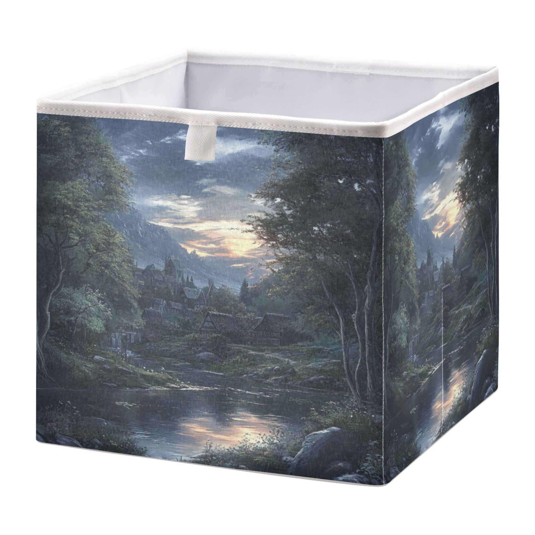 Cabinet Storage Basket 15.75x10.63x6.96 Inches Storage Box Foldable ...