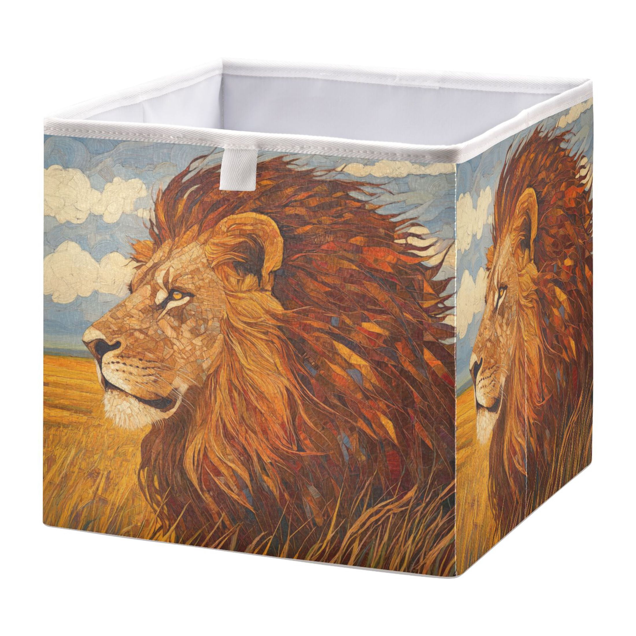 Cabinet Storage Basket 15.75x10.63x6.96 Inches Storage Box Foldable ...